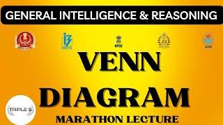 Venn Diagram : Identification & Analysis of Venn Diagram : Reasoning for VLW SSC CGL CHSL MTS