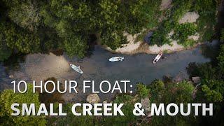 10 Hour Float: Small Creek & Mouth (Oklahoma Fly Fishing For Smallmouth 2024)