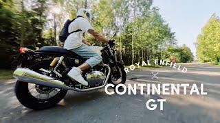 Royal Enfield Continental GT 650 (2024). Первые впечатления! 4К