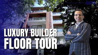 DEFENCE COLONY PROPERTY TOUR WITH ASHUTOSH BHOGRA | KRC REAL ESTATE | LUXURY BUILDER FLOOR TOUR