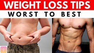 12 Weight Loss Tips Ranked from Worst to Best