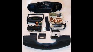 Разбираем Panasonic Cobra RX-DT95 Disassembly