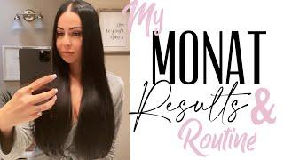 MONAT HAIR CARE RESULTS & ROUTINE | HONEST REVIEW FROM A NON SELLER