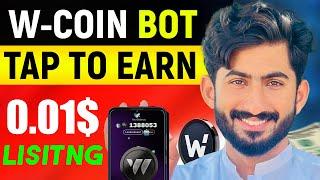 W-Coin New Telegram Mining Bot  | W Coin Bot Withdrawal  | WCOIN BOT Full Detail