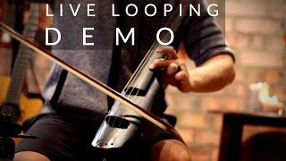 Boss RC 505 Step by Step Live Looping Demo (Headphones Recommended)