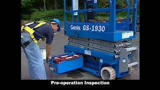 Genie Aerial Lift Operator Training Informational