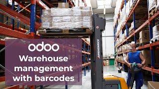 Efficient warehouse management with barcodes - Odoo Inventory