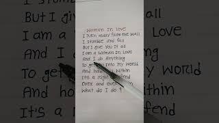 Watch and learn English.  Woman In love #music #song #lovesong  #englisgsong #englishtoday #english