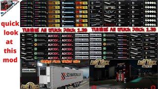 ets 2 Tuning All truck package 1.39  dutch trucker mario