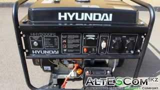 Видеообзор генератора HYUNDAI HHY50000FE от Altescom.kz