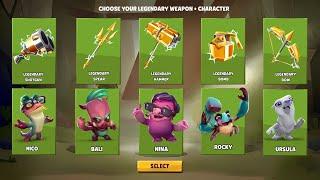 Choose Your Legendary Weapon + Character | Zooba #zooba #gameplay