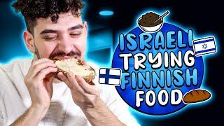 Israeli Trying Finnish Food - "FEELS LIKE I'M CHEWING A TYRE"