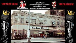 M.C. Johnny Wa - 1981 Harlem World Christmas Rappers Contest