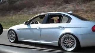 CES Motorsport STG 3 Turbo m3 vs modified m3 v8.wmv