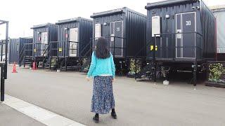 8 Million Views! Japan Container Hotel VlogAmazing Comfort  Rescue Hotel for Disastersコンテナホテル