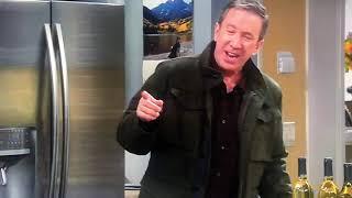 Mike Baxter talks grocery bag charges. Last Man Standing