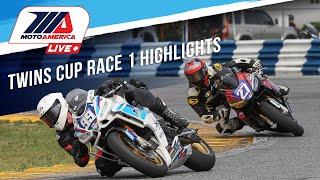 SC-Project Twins Cup Race 1 at Daytona 2025 - HIGHLIGHTS | MotoAmerica