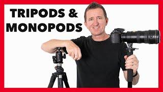 Tripods V Monopods - A beginners guide for better photography.