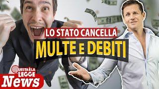 Lo Stato CANCELLA MULTE e DEBITI | Avv. Angelo Greco