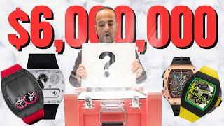 Unboxing $6,000,000 Worth Of Richard Mille Watches!