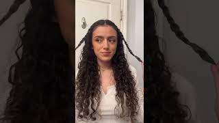 Day 4 | 12 Days of Curly Hairstyles ️ #curlyhair #curlyhairstyles #hairstyletutorial #hairstyle