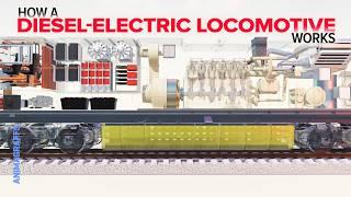 How a Diesel-Electric Locomotive Works