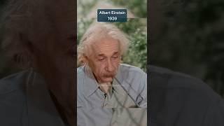 Albert Einstein in 1939 colorized!️