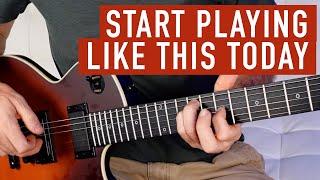 The Guitar Trick to Stop Sounding Like a Beginner