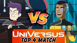 Brad Boimler, Acting Captain VS Sam Rutherford, Resourceful Engineer | UniVersus Gameplay