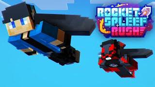 THIS WAS A CRAZY GAMEMODE - MCC Island Rocket Spleef Rush - Minecraft