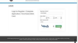 ICAI PT Test Admit card Downlode Tutorial