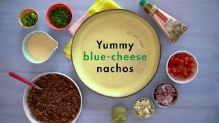 Yummy Blue-cheese Nachos for Your Girls' Night in | COSMO Bites | Cosmopolitan SA