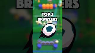 BEST BRAWLERS FOR BRAWL BALL! (July 2024) #brawlstars #brawlstarsgame #shorts