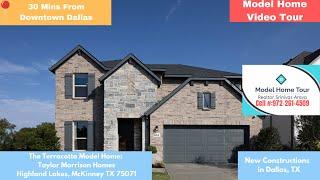 Taylor Morrison Homes Terracotta Model - Highland Lakes, McKinney TX | Homes Selling Fast #TXRealtor