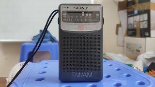 (530k-đã bán) Đài Radio Sony srf ax15, made in japan, tiếng ấm, nhỏ gọn, zalo 0363419233