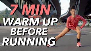 7 MIN PRE-RUNNING STRETCHING - WARM UP FOR RUNNERS