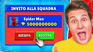 RICEVO L'INVITO DA *SPIDERMAN* SU BRAWL STARS!!