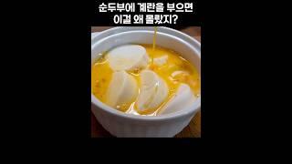 너무 쉬워서 매일 먹는 순두부 계란요리 Easy Tofu Egg Recipe