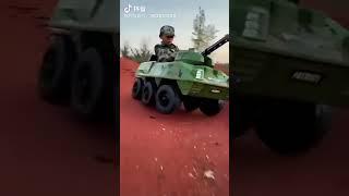 Kids 6X6 IFV armored vehicle