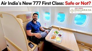The complete Air India’s Newest boeing 777 FIRST CLASS experience: Safe or not?