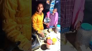 13 years old hard working girl selling scrambled eggs #streetfoodstreet food