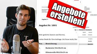 Angebote erstellen, die wirklich verkaufen? So geht es! (Inkl. kostenloser Vorlage)