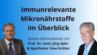 Immunrelevante Mikronährstoffe im Überblick - Uwe Gröber & Prof. Jörg Spitz