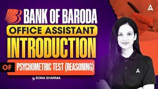Bank Of Baroda Recruitment 2025 | BOB Office Assistant Reasoning Introduction | By Sona Mam