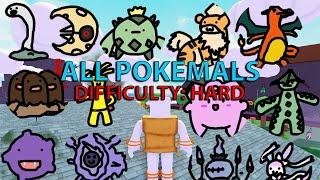 How To Get All Hard Pokemals [Find All Pokemals]