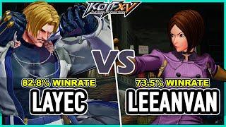 KOF XV  Layec (Rugal/Kim/O.Chris) vs Leeanvan (Ángel/Whip/Isla)  Steam