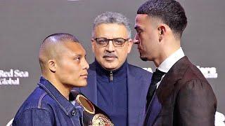 Pitbull Cruz INTENSE stare down of Rayo Valenzuela in first face off • Cruz vs Valenzuela