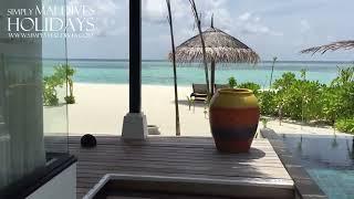 Ozen Life Madhoo Maldives - Earth Villa with Pool Room Tour