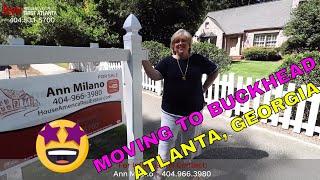 MOVING TO BUCKHEAD ATLANTA NEIGHBORHOOD ~ EMPTY HOUSE TOUR ~ LIVING IN BUCKHEAD