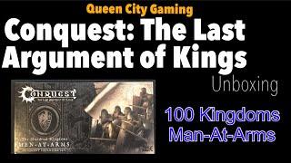 Conquest TLAOK Unboxing: 100 Kingdoms Men-At-Arms